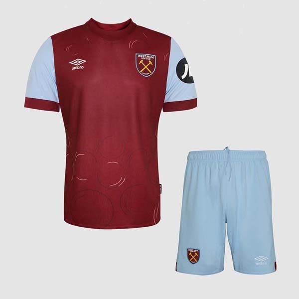 Camiseta West Ham 1ª Niño 2023-2024